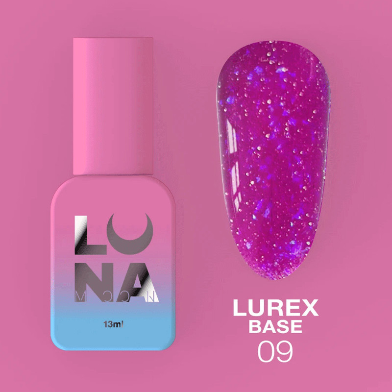 Камуфлирующая база Lunamoon Lurex Base Nr 9 - 13ml