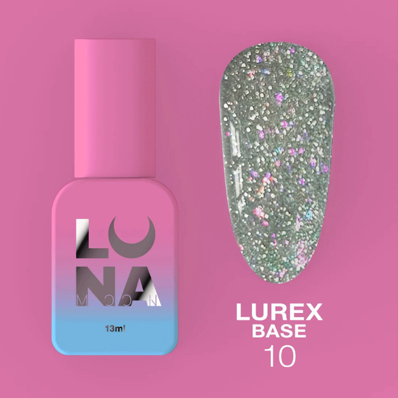 Камуфлирующая база Lunamoon Lurex Base Nr 10 - 13ml