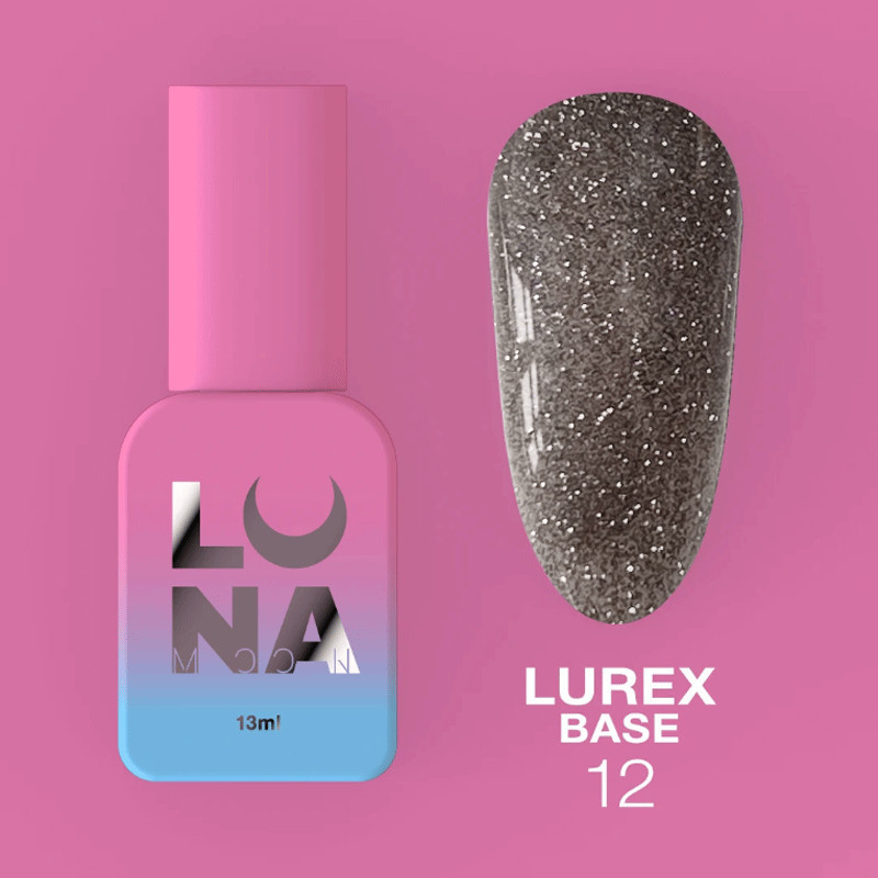 Камуфлирующая база Lunamoon Lurex Base Nr 12 - 13ml
