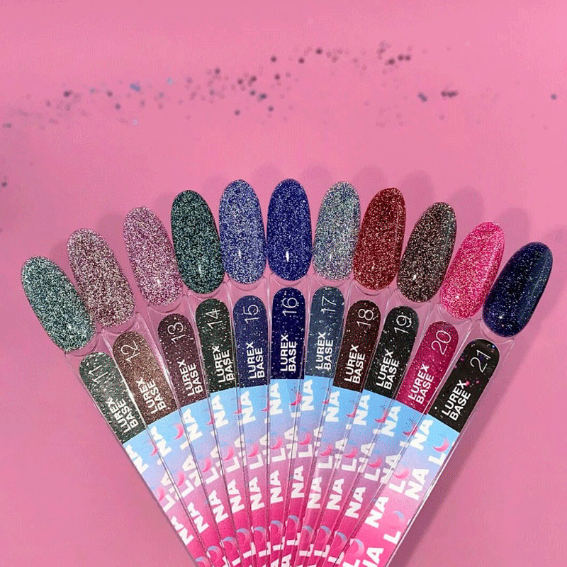Камуфлирующая база Lunamoon Lurex Base Nr 13 - 13ml