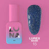 Kamuflaaž aluslakk Lunamoon Lurex Base Nr 15 - 13ml