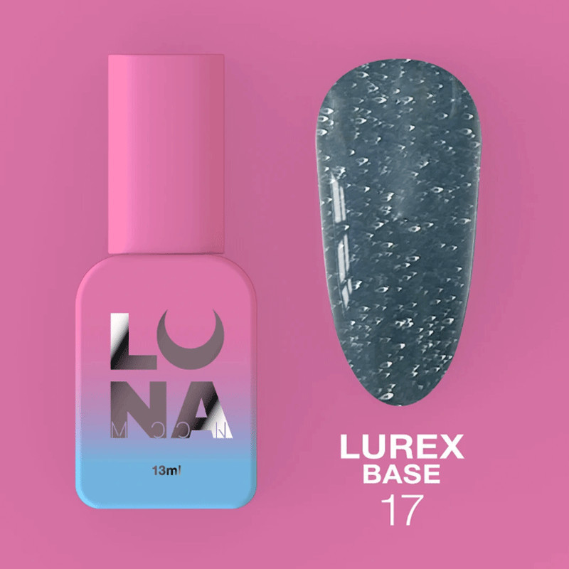 Камуфлирующая база Lunamoon Lurex Base Nr 17 - 13ml