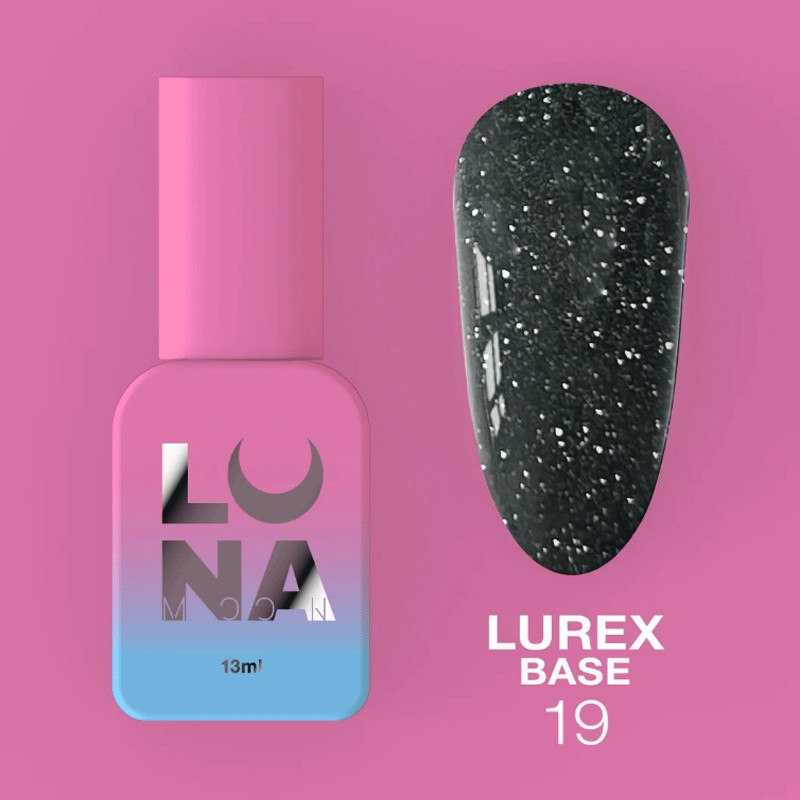 Lunamoon Lurex Base Nr 19 - 13ml