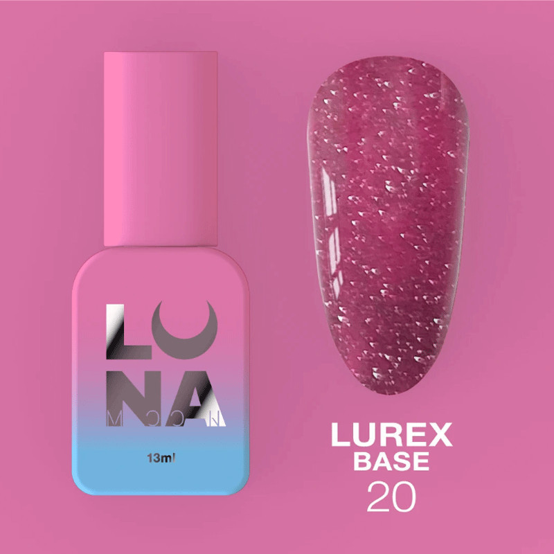 Камуфлирующая база Lunamoon Lurex Base Nr 20 - 13ml