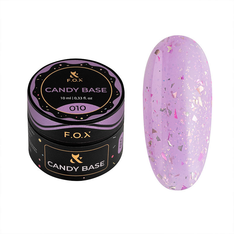Alusgeel - Candy Base F.O.X 010, 10 ml-st