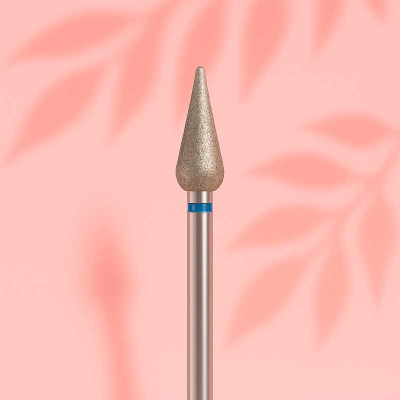 Teemantotsik "Koonus" - Orange Beauty Tools - Sinine - 4.0*9.0 mm