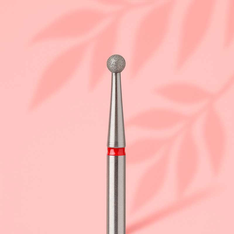 Timantti Terä - Pyöreä - Orange Beauty Tools - Punainen - 3.0 mm