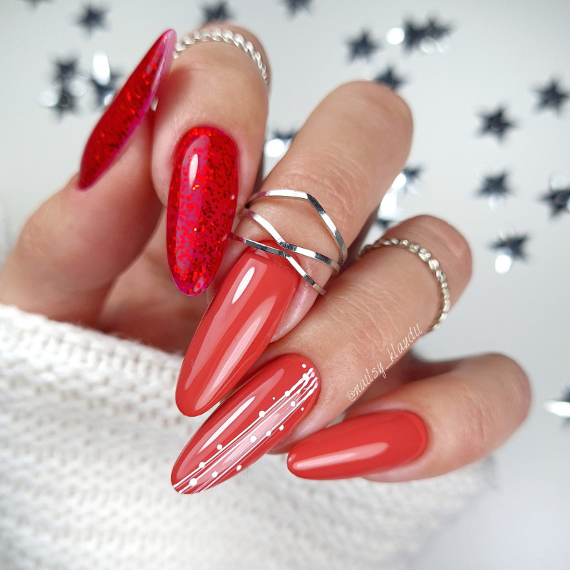 Color gel polish - Claresa RED № 431, 5 ml