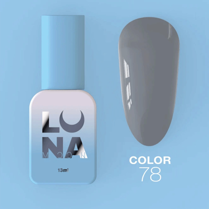 Color gel polish - Lunamoon Nr 78, 13 ml