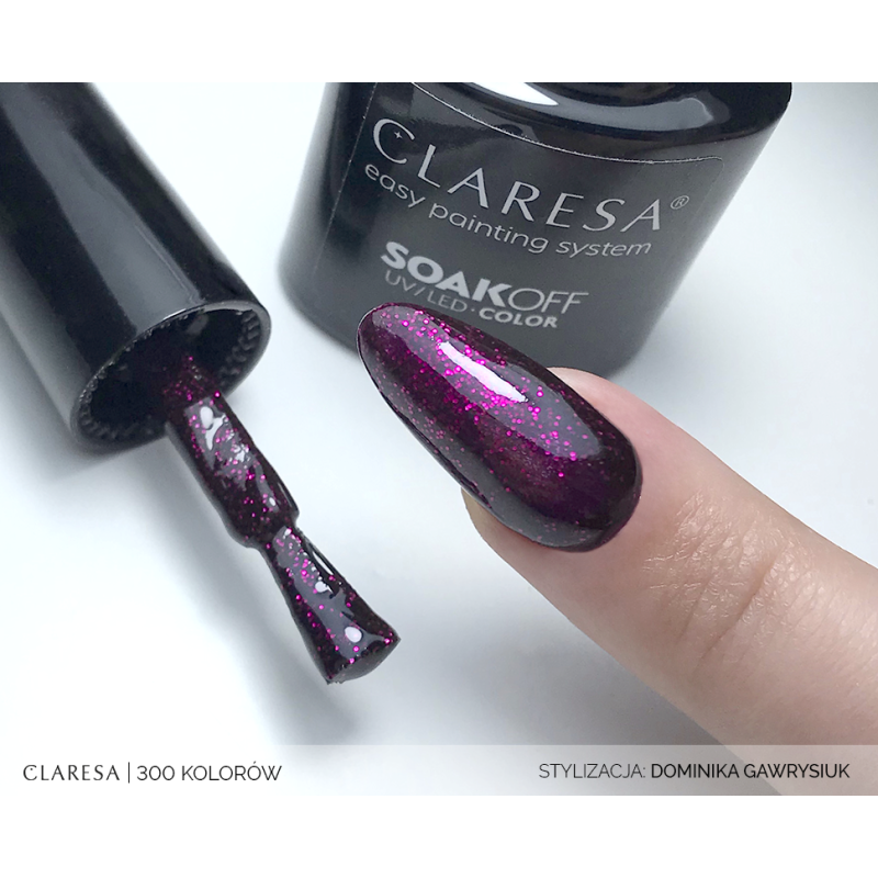 Gel polish – Claresa PINK No. 554 – 5 ml