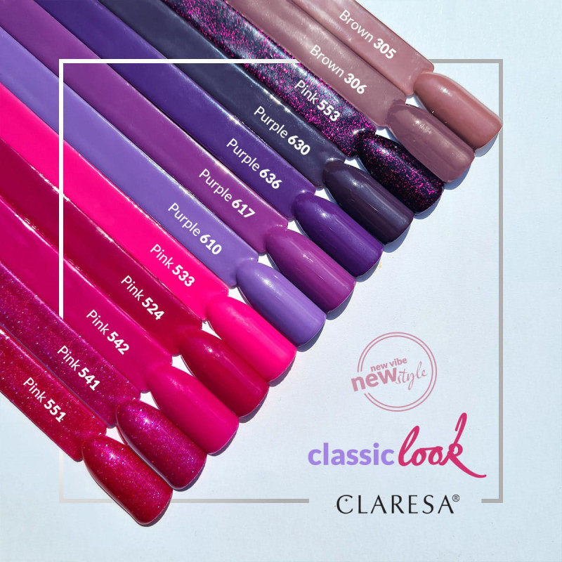 Цветной гель-лак, Claresa PINK № 533, 5 ml