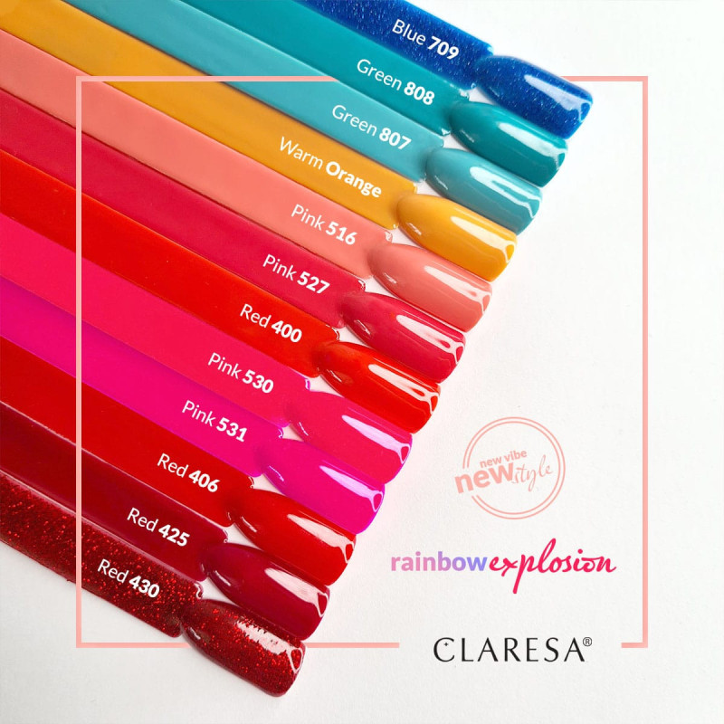 Gel polish – Claresa PINK No. 531 – 5 ml