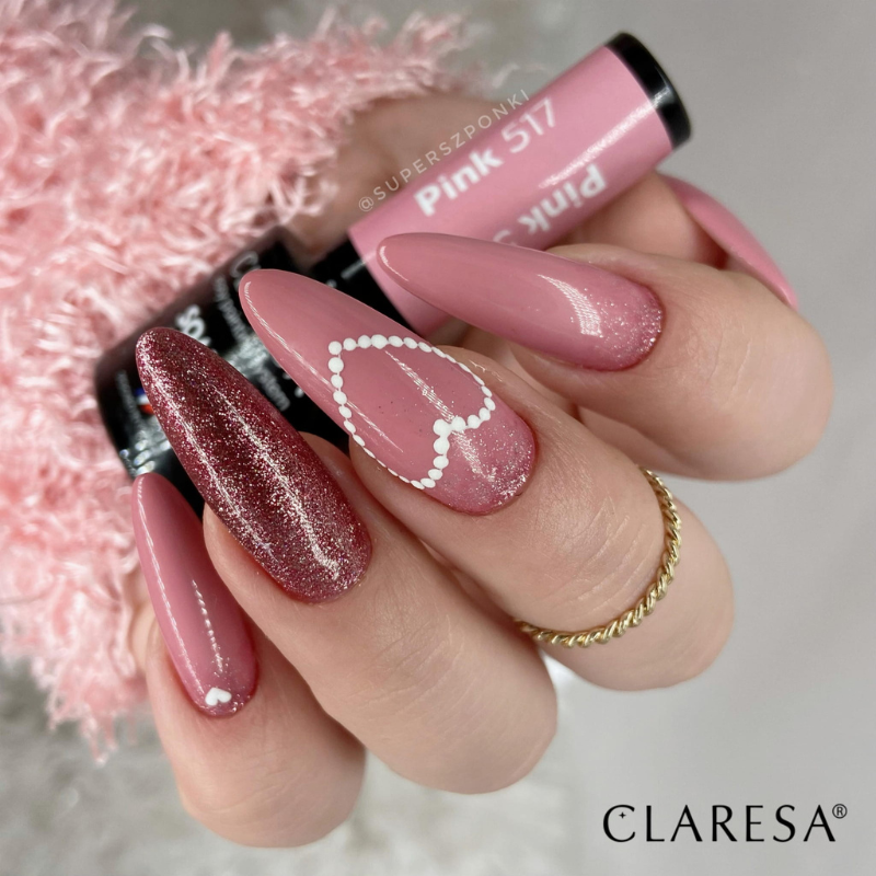 Gel polish – Claresa PINK No. 517 – 5 ml