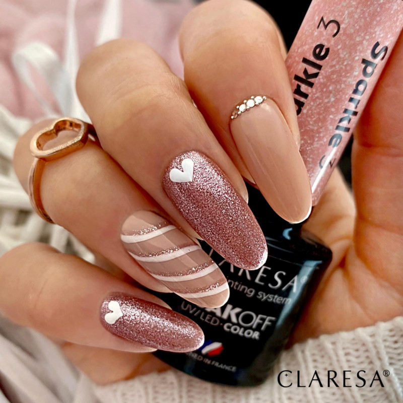 Geellakk – Claresa Sparkle nr 3 – 5 ml