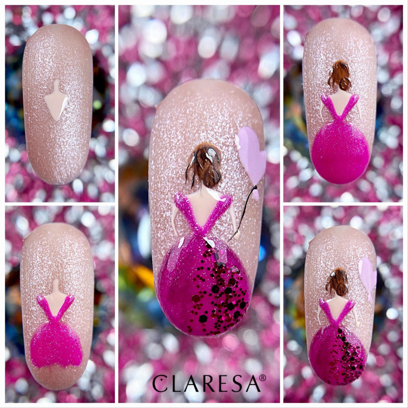 Geellakk – Claresa Sparkle nr 3 – 5 ml