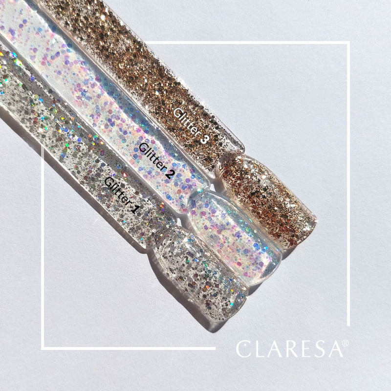 Gel polish – Claresa Glitter No. 2 – 5 ml