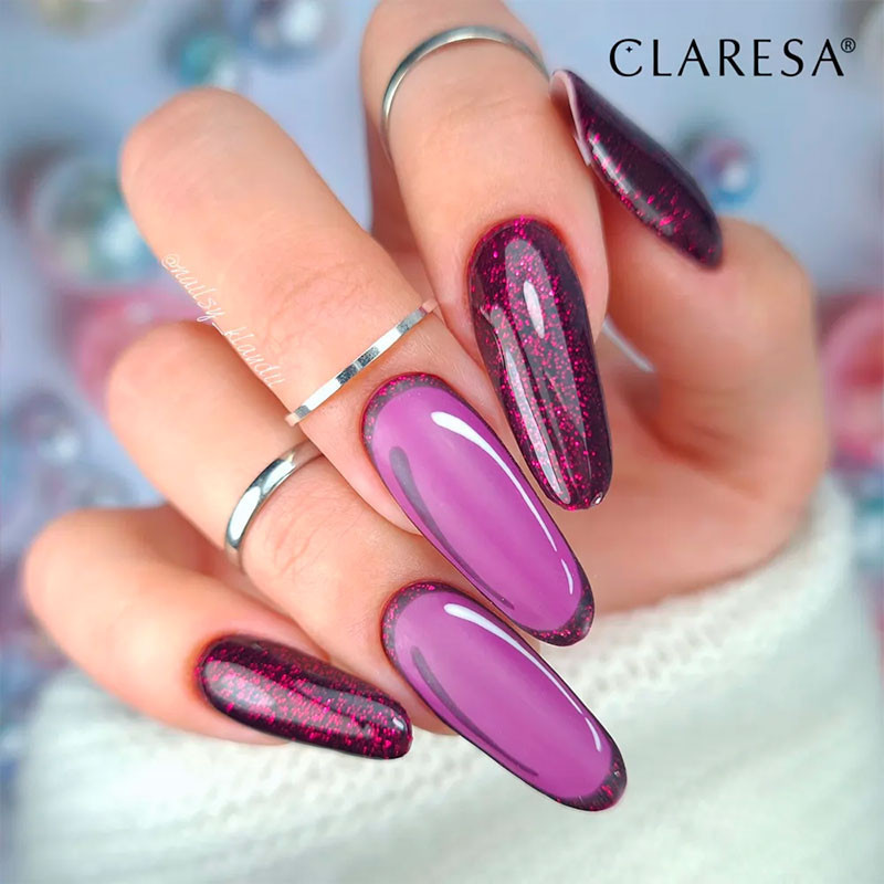Gel polish – Claresa Purple No. 614 – 5 ml