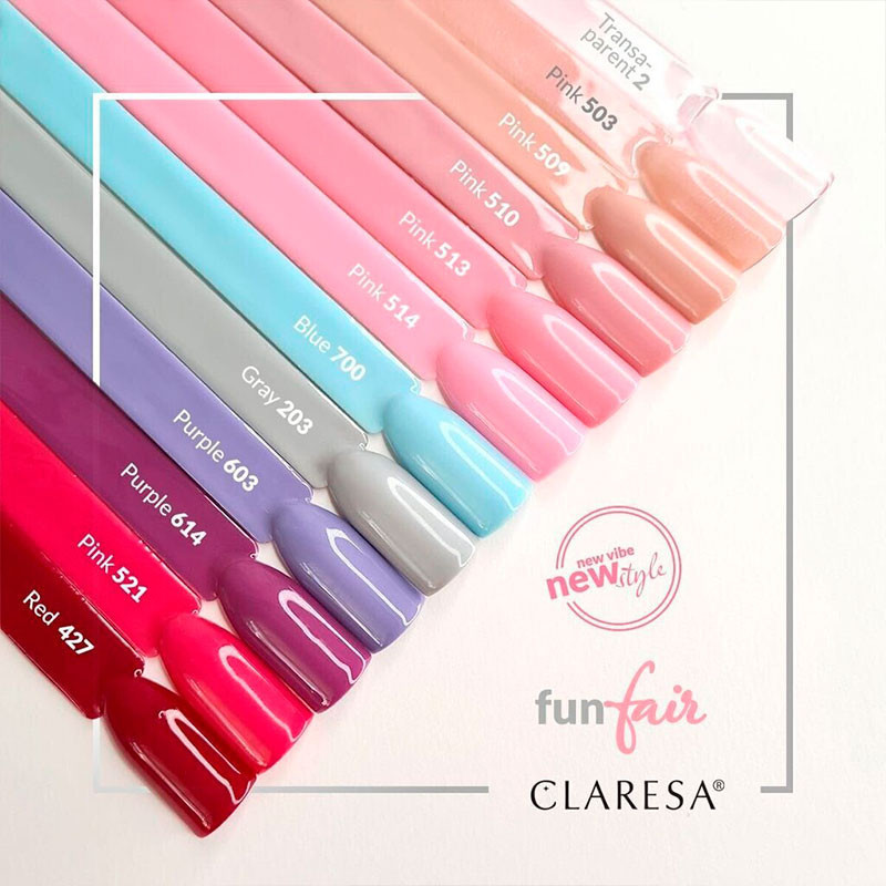 Gel polish – Claresa Purple No. 614 – 5 ml