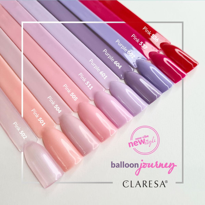 Gel polish – Claresa Purple No. 601 – 5 ml