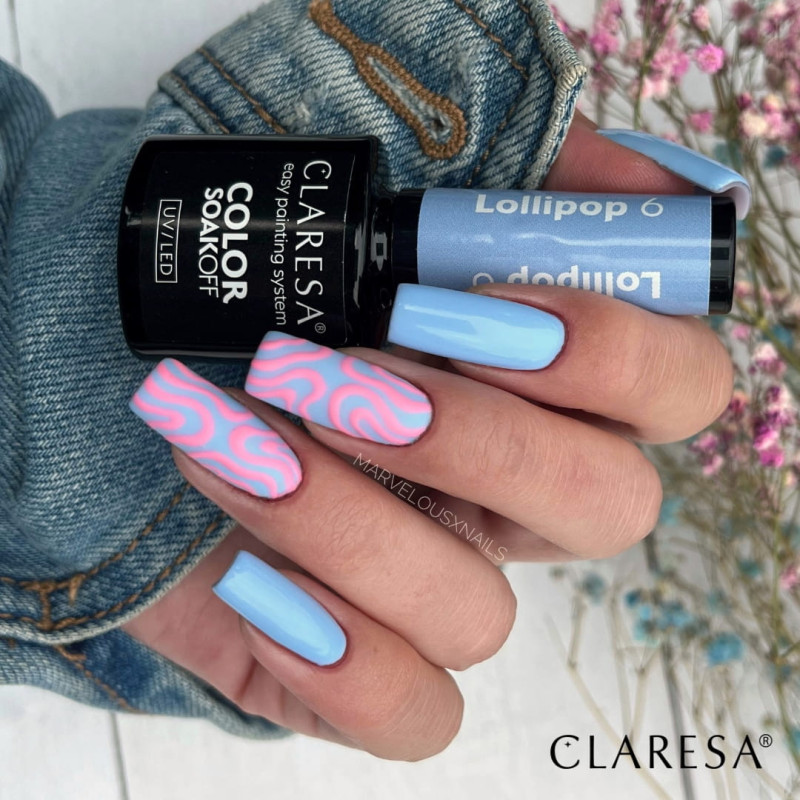 Цветной гель-лак Claresa LOLLIPOP № 6, 5 ml.