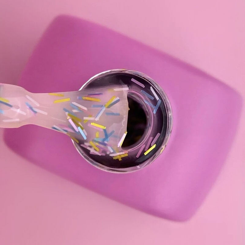 Matt pealislakk kleepuva kihita – Lunamoon Top Matte Ice Cream – 13 ml