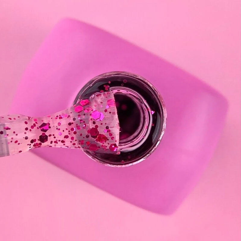 Pealislakk – Lunamoon Top Pink – ilma kleepuva kihita – 13 ml