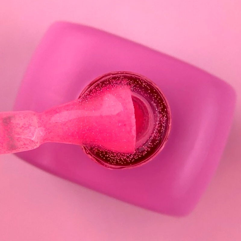 Matta päällyslakka ilman tahmeaa kerrosta – Lunamoon Top Matte Sand Peach Pink – 13 ml