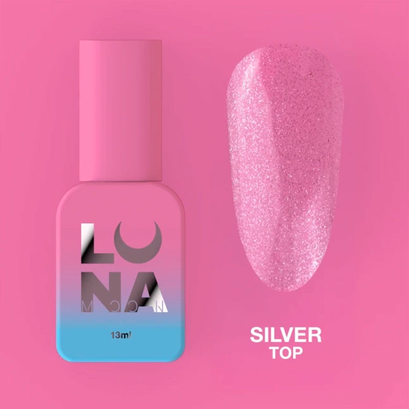 Pealislakk – Lunamoon Top Silver – 13 ml