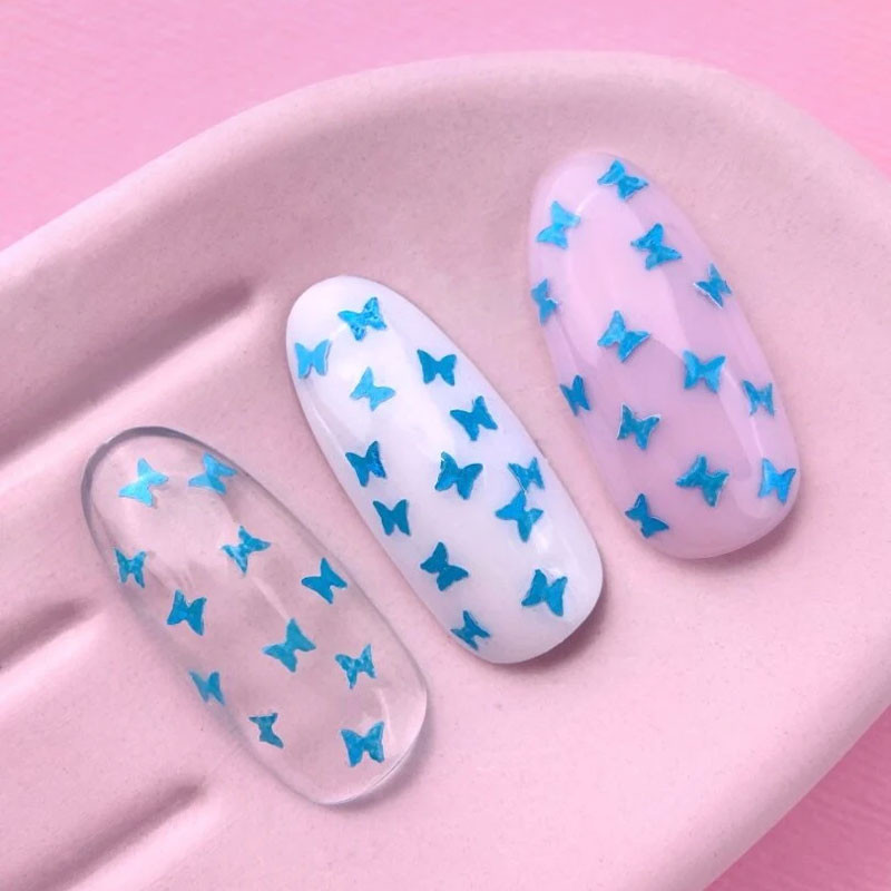Top coat no-wipe – Lunamoon Top Butterfly Blue – 13 ml