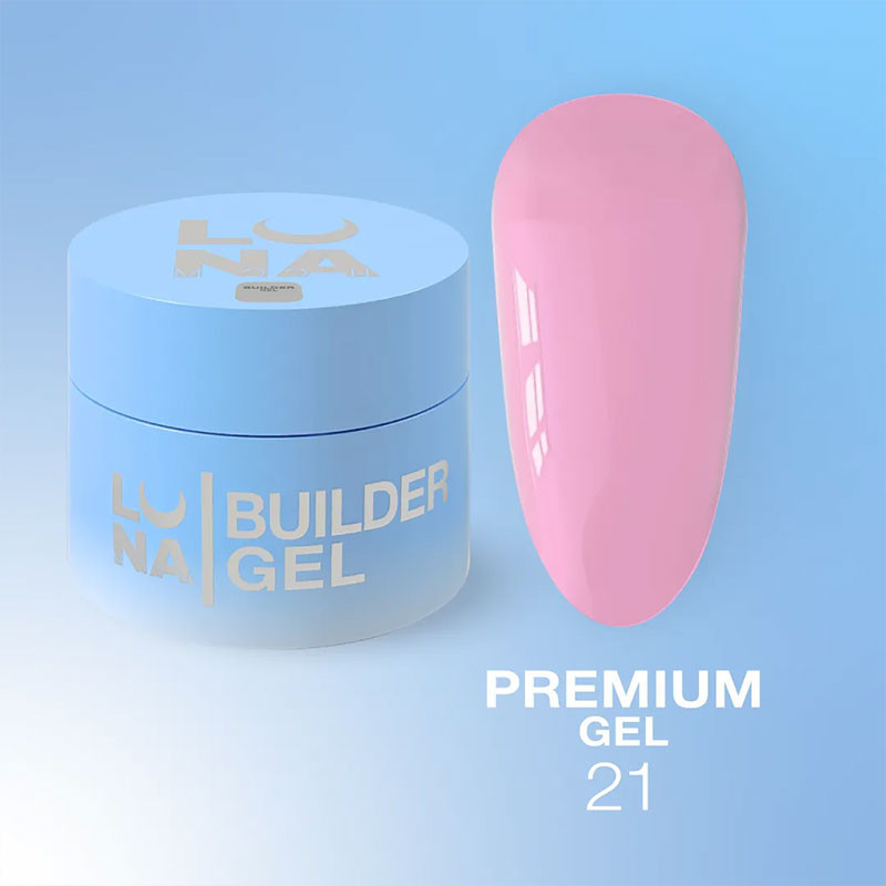 Rakennusgeeli – Lunamoon Premium Gel Nr 21 – 15 ml