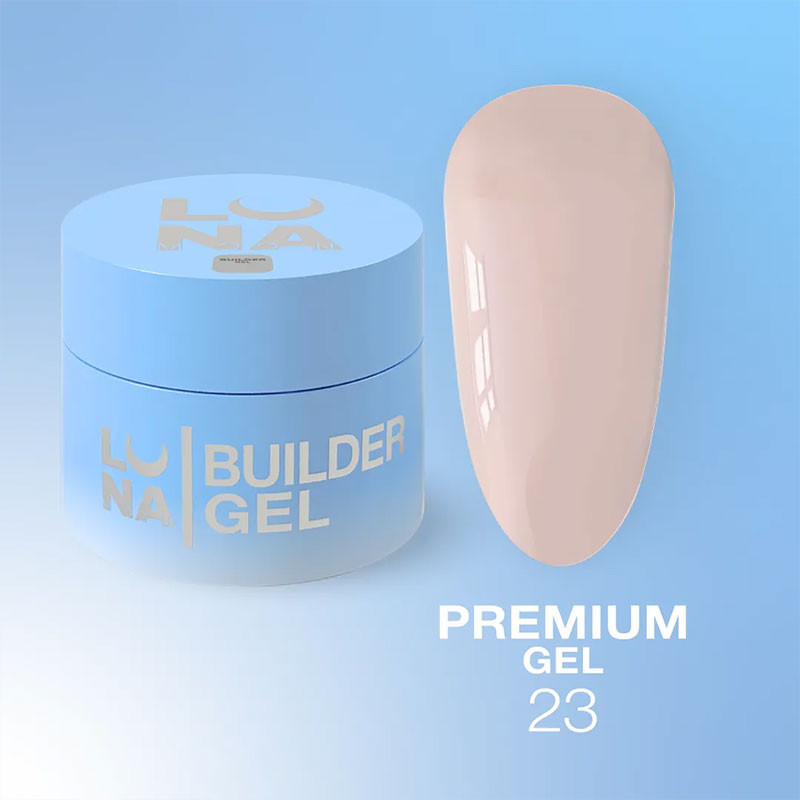 Rakennusgeeli – Lunamoon Premium Gel Nr 23 – 15 ml