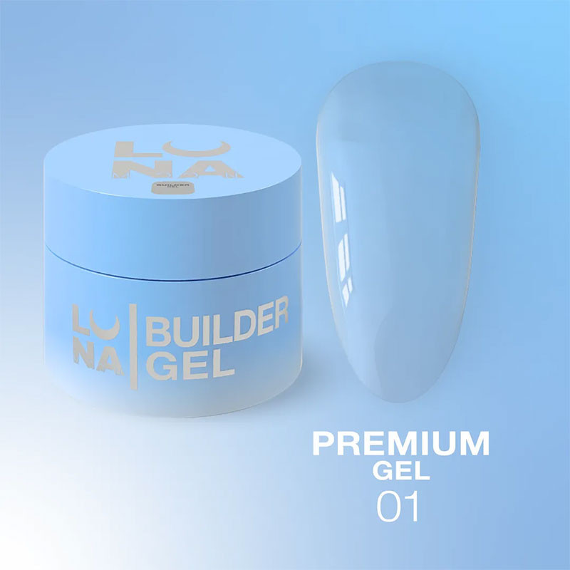 Builder gel – Lunamoon Premium Gel Nr 1 – 15 ml