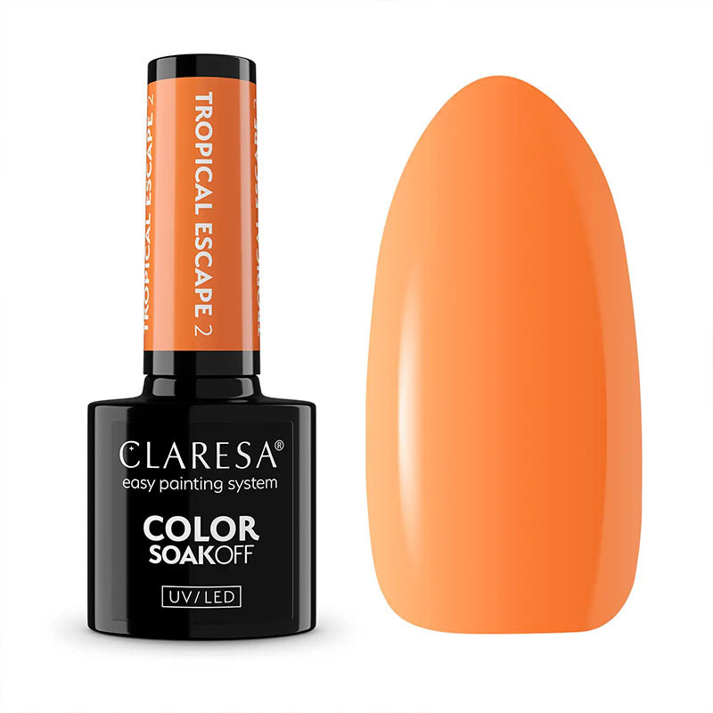 Color Gel Polish - Claresa - Tropical Escape № 2, 5 g