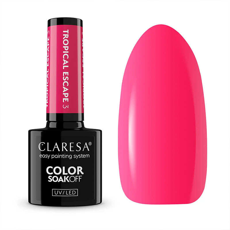 Color Gel Polish - Claresa - Tropical Escape № 3, 5 g