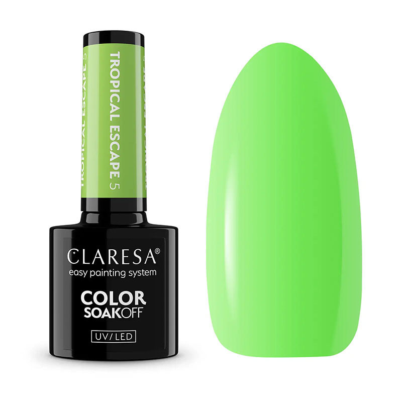 Color Gel Polish - Claresa - Tropical Escape № 5, 5 g