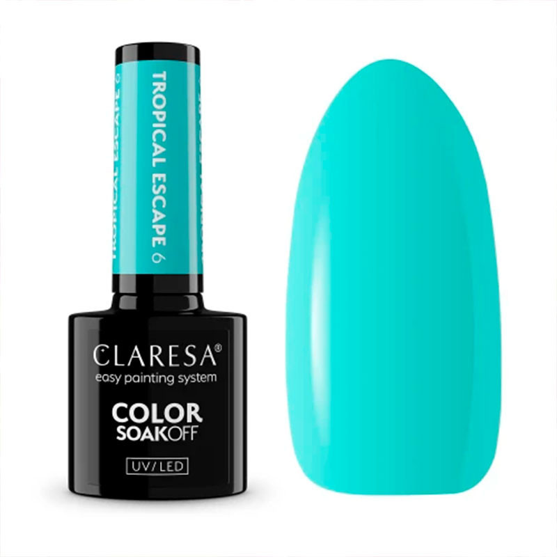 Color Gel Polish - Claresa - Tropical Escape № 6, 5 g