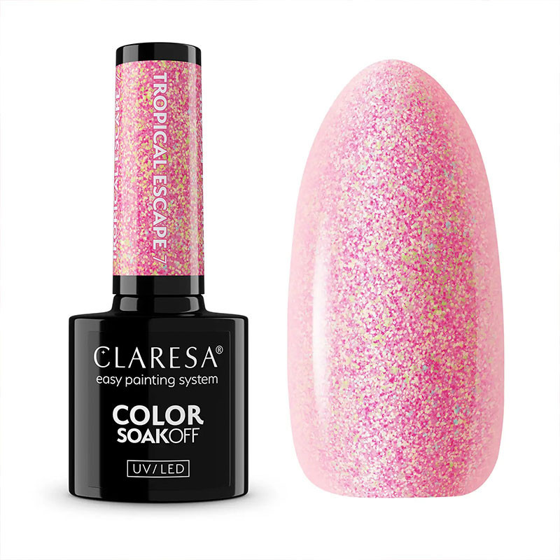 Color Gel Polish - Claresa - Tropical Escape № 7, 5 g