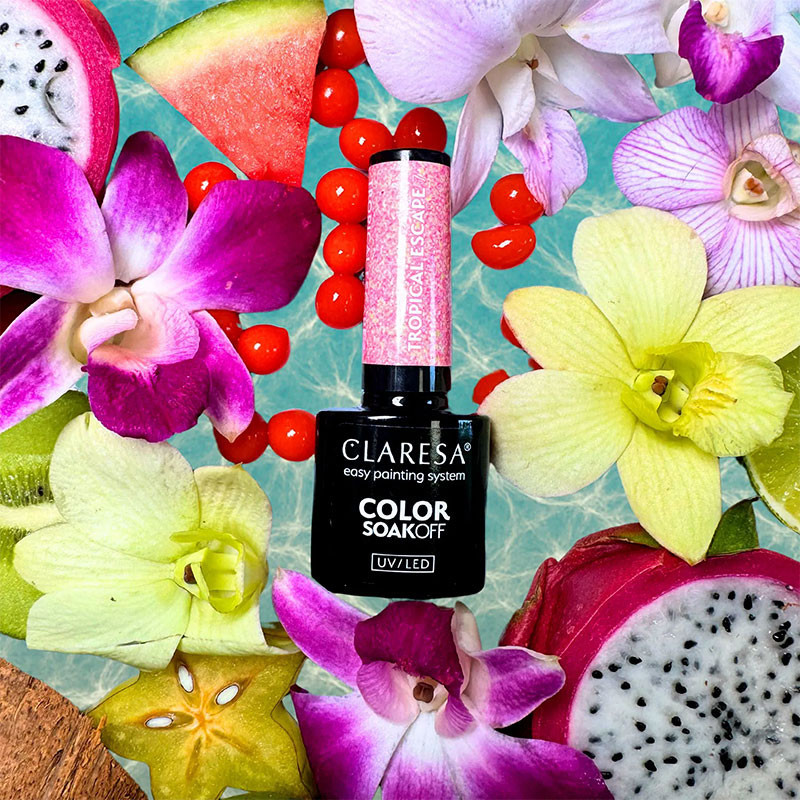 Color Gel Polish - Claresa - Tropical Escape № 7, 5 g