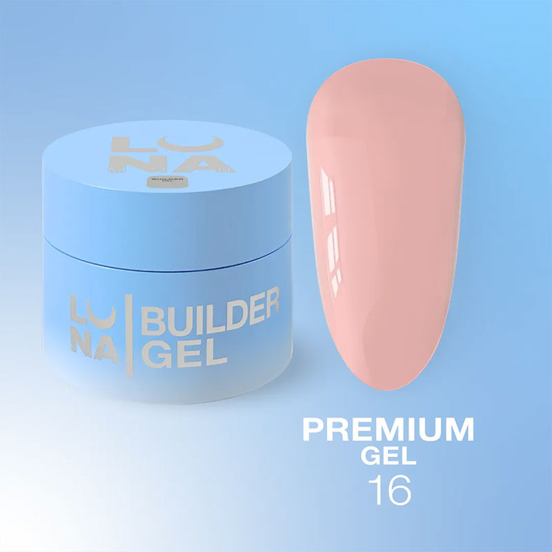 Builder gel – Lunamoon Premium Gel Nr 16 – 30 ml