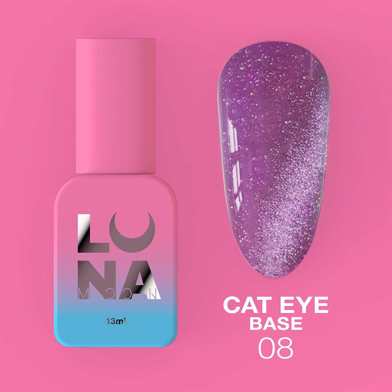 Камуфлирующая база Lunamoon Cat Eye Base 08 – 13 ml