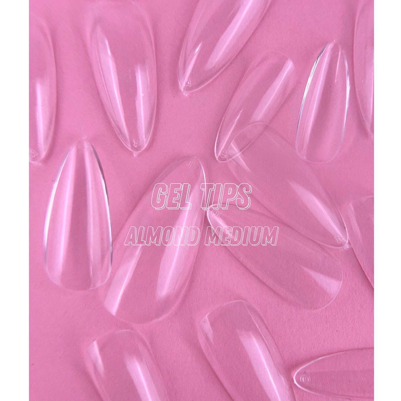 Kynsitipit – LunaMoon Almond Medium – 500 kpl