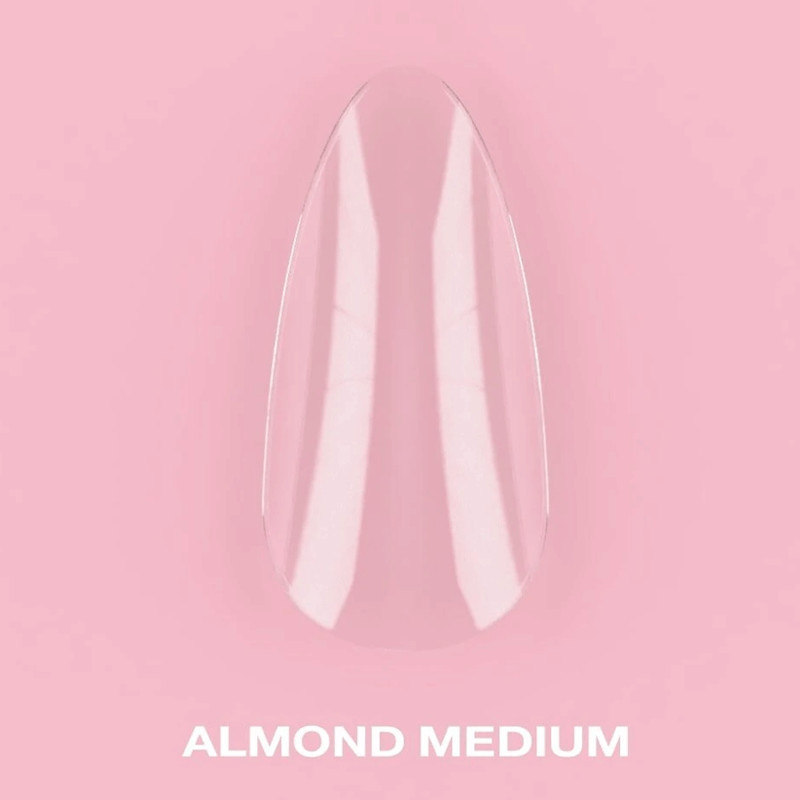 Kynsitipit – LunaMoon Almond Medium – 500 kpl