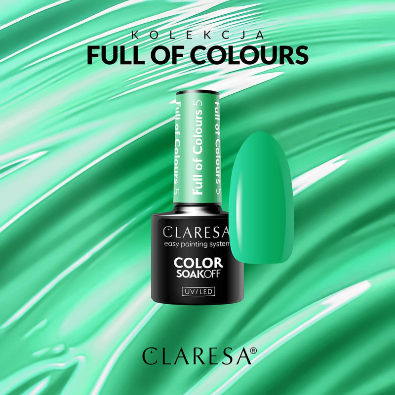 Gel polish – Claresa Full Of Colors № 5 – 5 ml