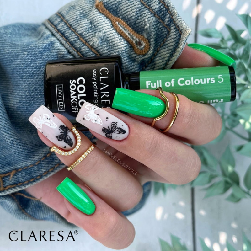Gel polish – Claresa Full Of Colors № 5 – 5 ml