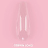 Gel nail tips – LunaMoon Coffin Long – 500 pcs