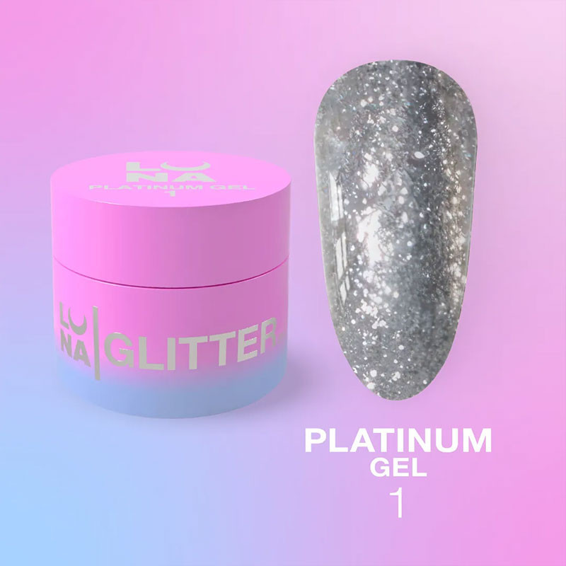 Geelvärv – LUNAMOON Platinum Gel Nr 1 – 5 ml
