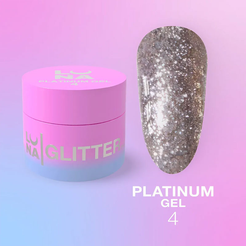 Geelvärv – LUNAMOON Platinum Gel Nr 4 – 5 ml