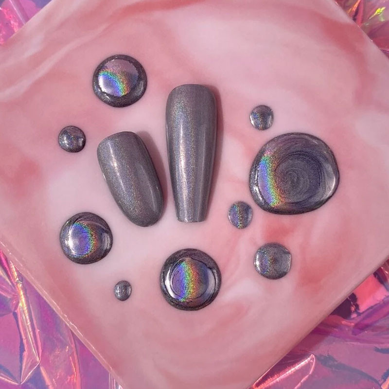 Geelvärv – LUNAMOON Holographic Metallic Gel – 5 ml