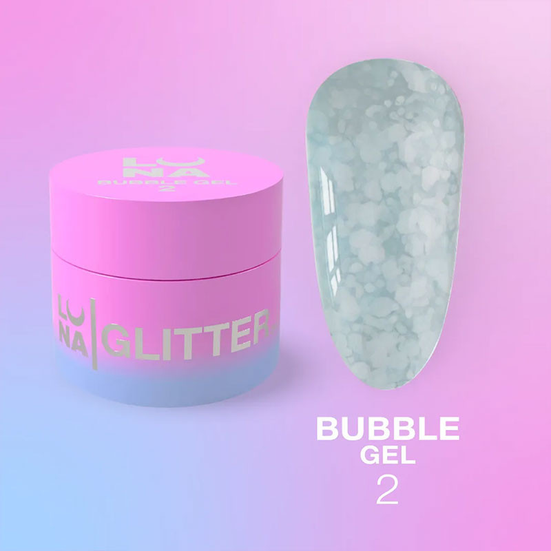 Geelvärv – LUNAMOON Bubble Gel Nr 2 – 5 ml