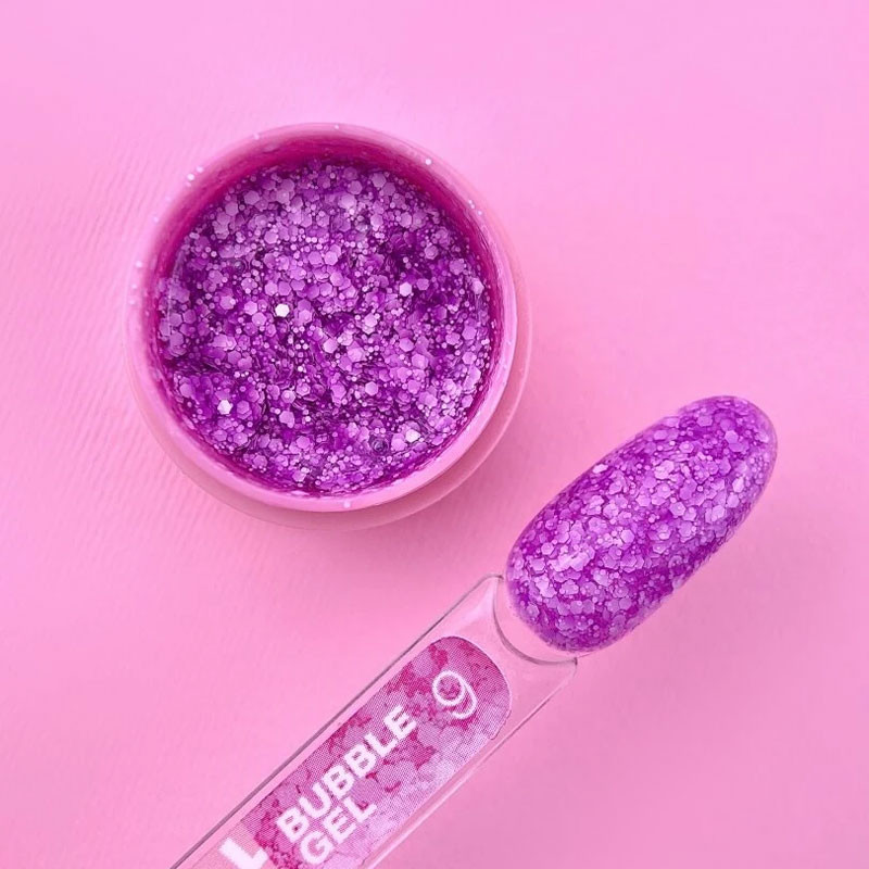Гель-краска для ногтей – LUNAMOON Bubble Gel Nr 9 – 5 ml